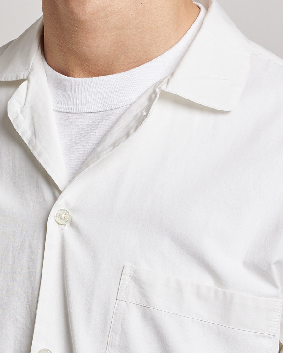 Herren | Schlafanzüge & Bademäntel | Tekla | Poplin Pyjama Shirt Alabaster White