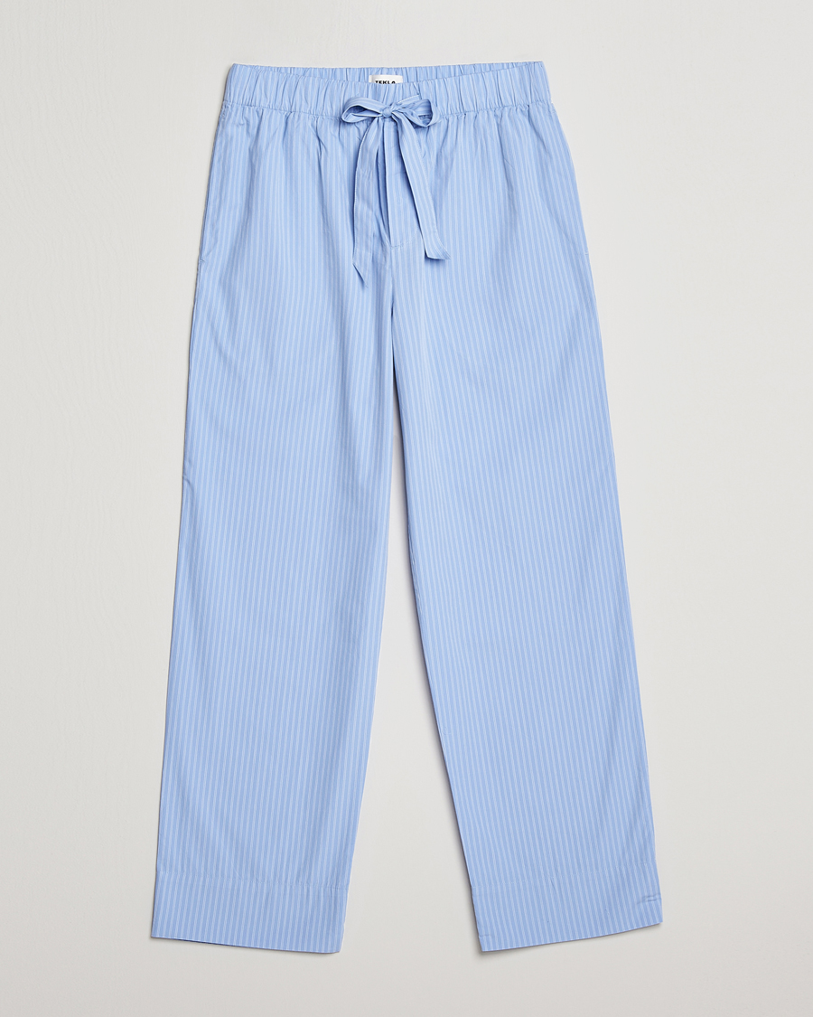 Herren | Schlafanzüge & Bademäntel | Tekla | Poplin Pyjama Pants Pin Stripes