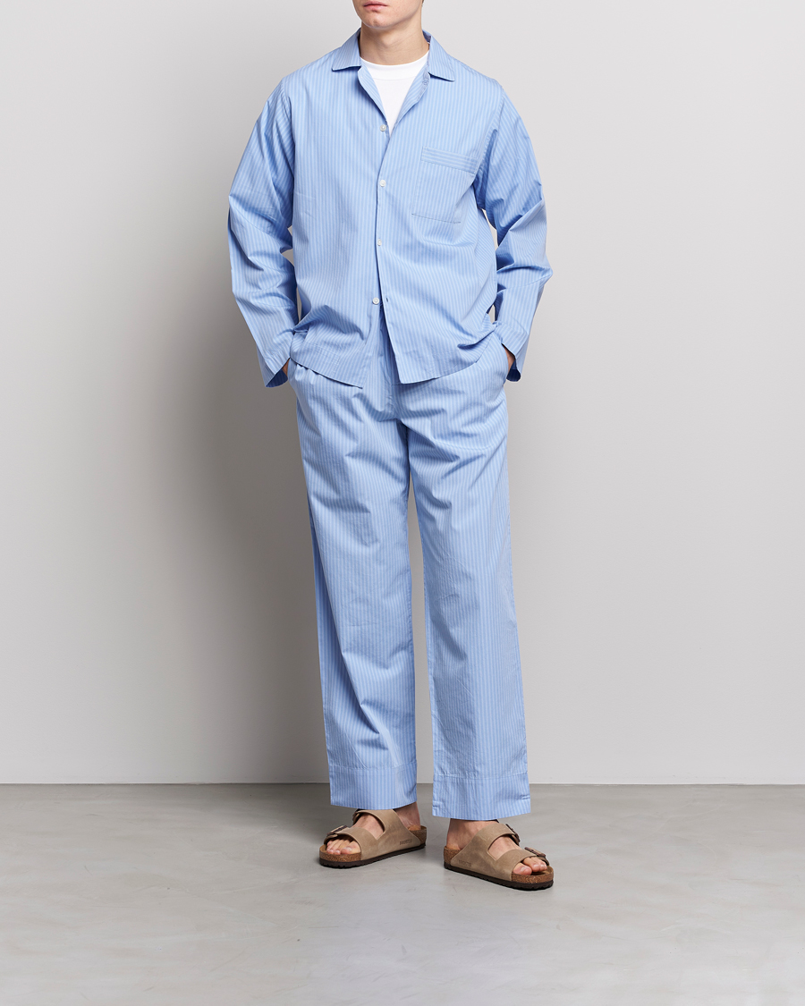 Herren | Schlafanzüge & Bademäntel | Tekla | Poplin Pyjama Pants Pin Stripes