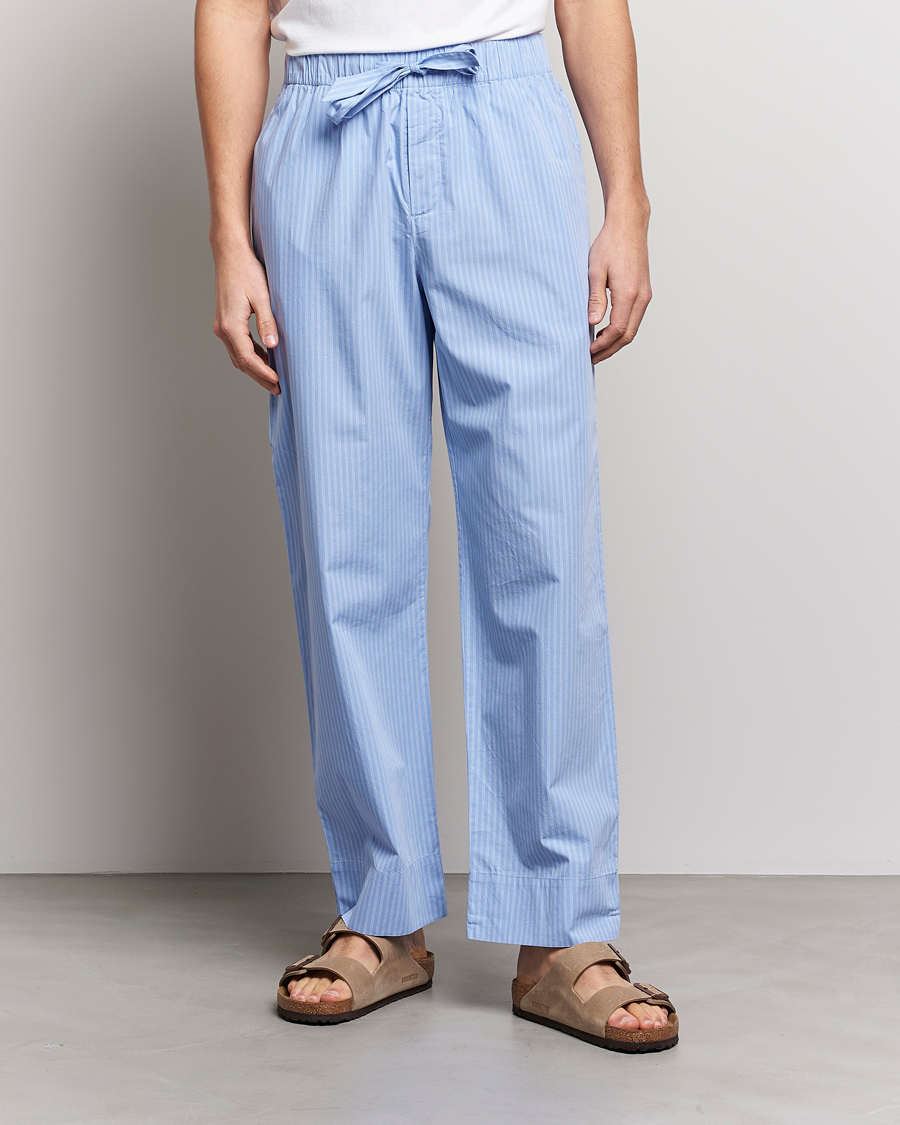 Herren | New Nordics | Tekla | Poplin Pyjama Pants Pin Stripes