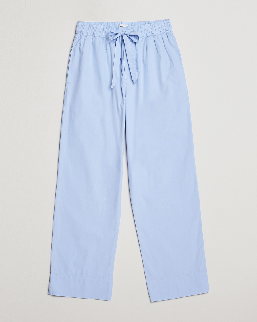 Herren | Schlafanzüge & Bademäntel | Tekla | Poplin Pyjama Pants Light Blue