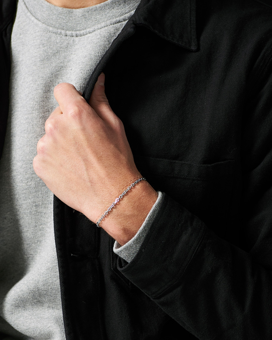 Herren |  | Tom Wood | Anker Chain Bracelet Silver