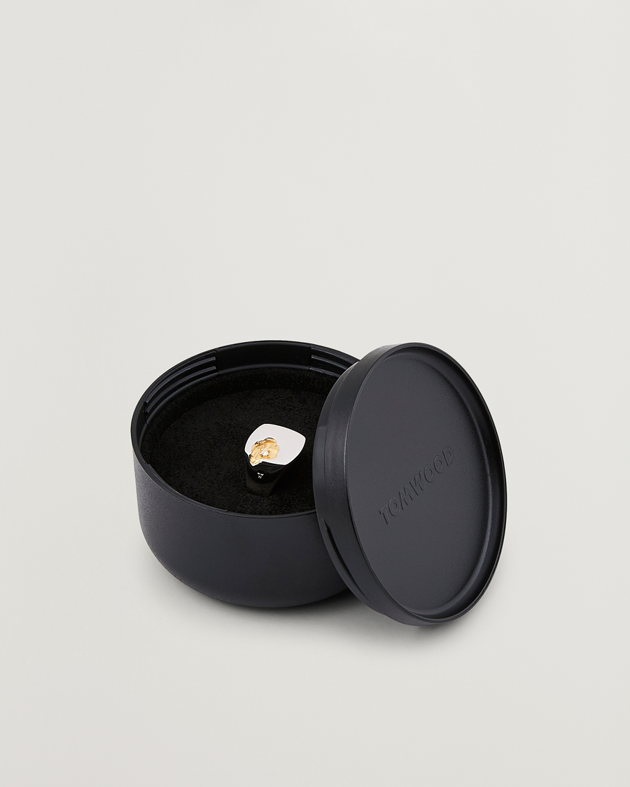 Herren | Tom Wood Mined Ring Large Diamond Silver | Tom Wood | Mined Ring Large Diamond Silver