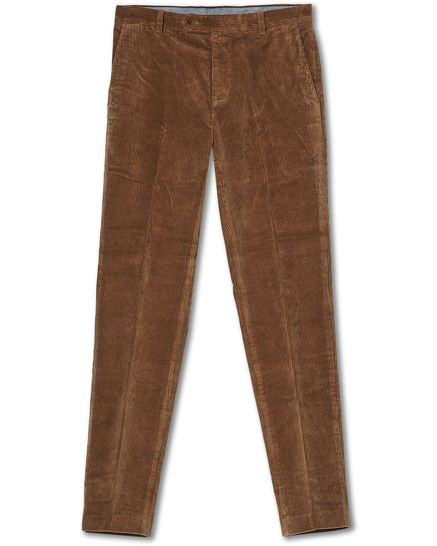 Herren | Hosen | Brooks Brothers | Milano Fit Corduroy Trousers Camel