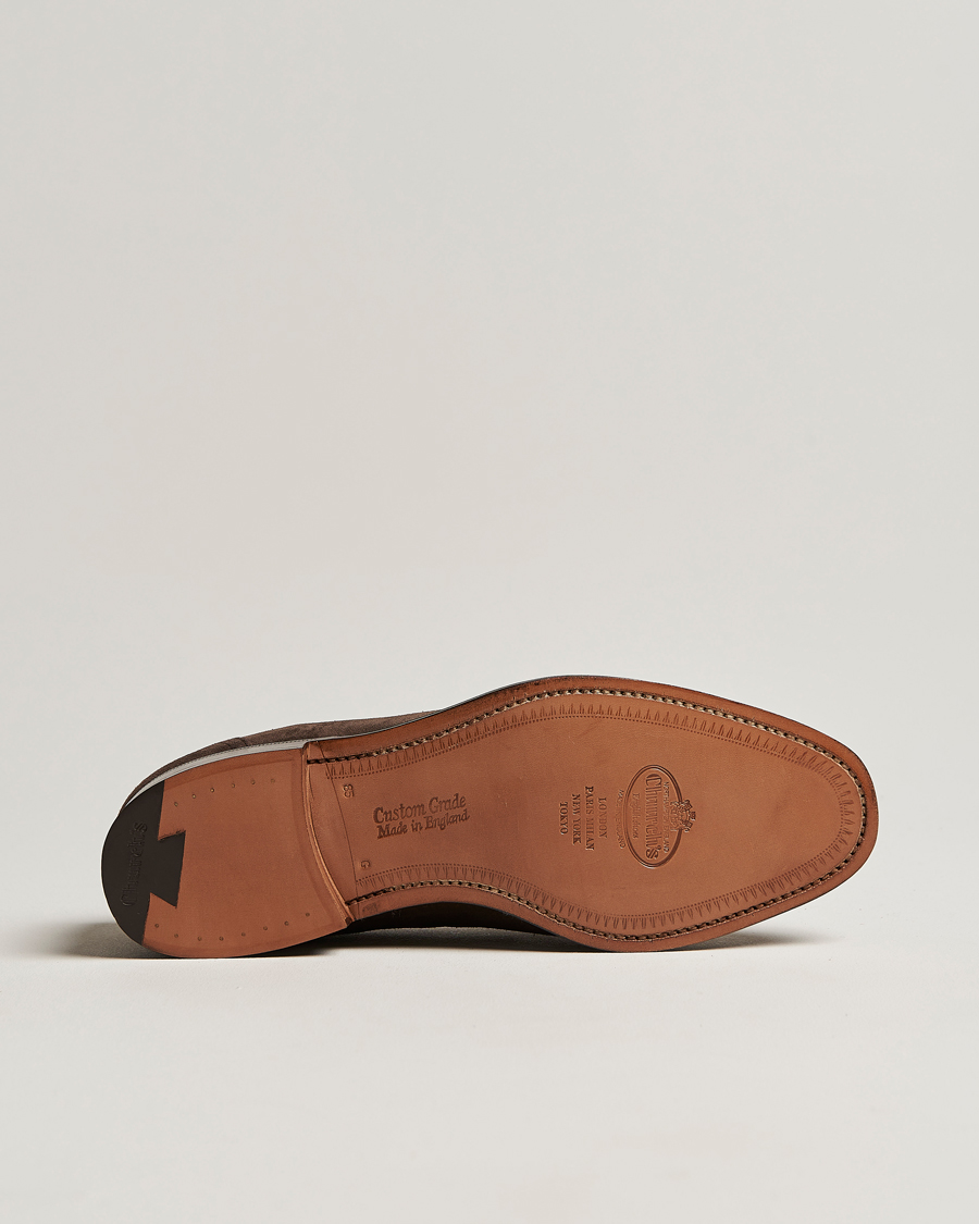 Herren | Loafer | Church's | Kingsley Suede Tassel Loafer Brown