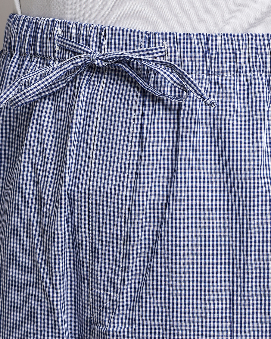 Herren | Schlafanzüge & Bademäntel | Nufferton | Alf Checked Pyjama Set Blue/White