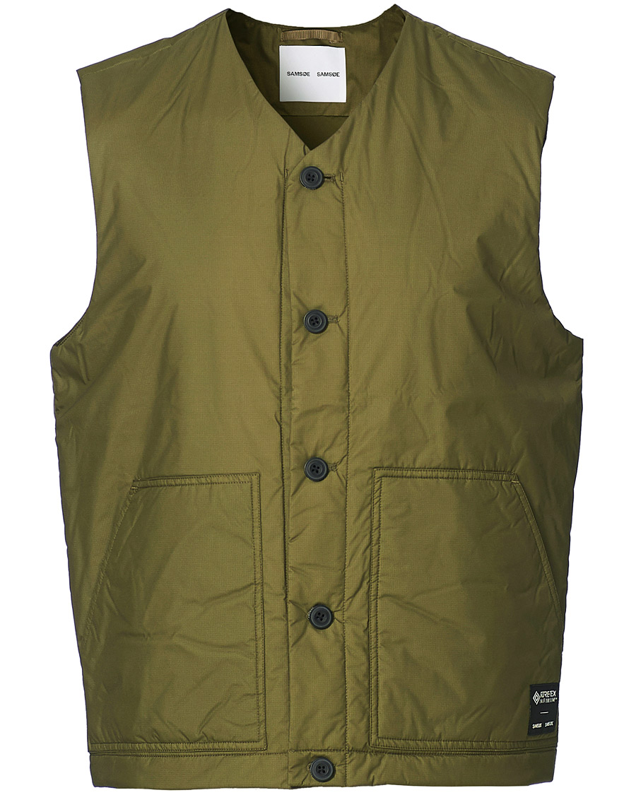 Herren | Jacken | Samsøe Samsøe | Samsøe & Samsøe Tom Gore-Tex Vest Ivy Green