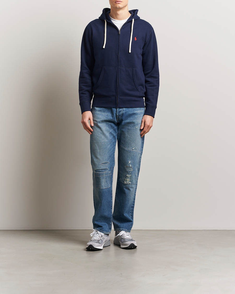 Herren | Pullover | Polo Ralph Lauren | Fleece Full Zip Hoodie Cruise Navy