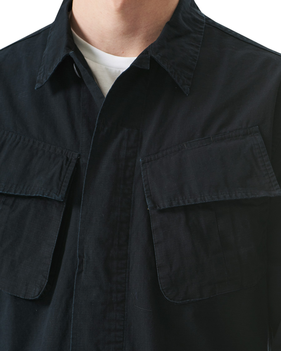 Herren | Hemden | Polo Ralph Lauren | Military Ripstop Overshirt Polo Black