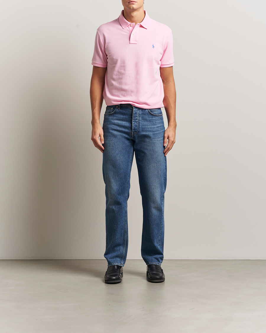 Herren | Poloshirts | Polo Ralph Lauren | Custom Slim Fit Polo Carmel Pink