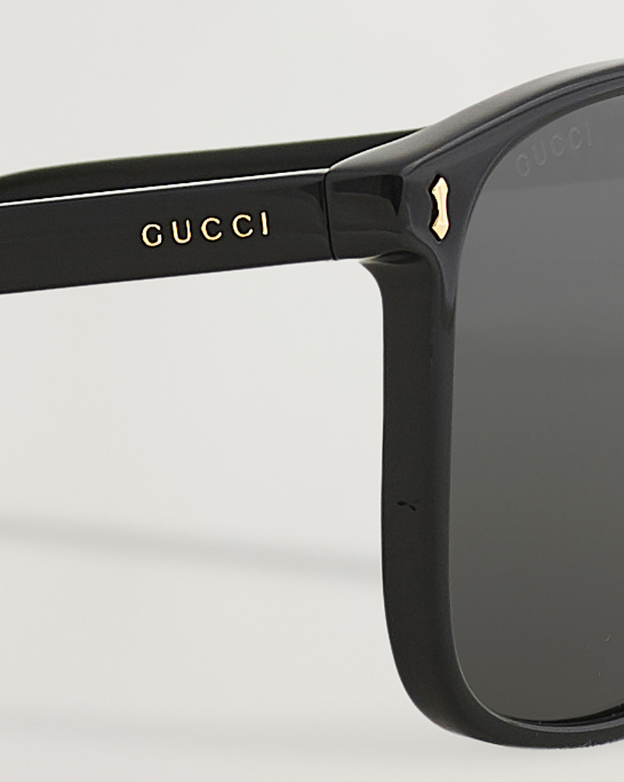 Herren | Gucci GG1041S Sunglasses Black Grey | Gucci | GG1041S Sunglasses Black Grey