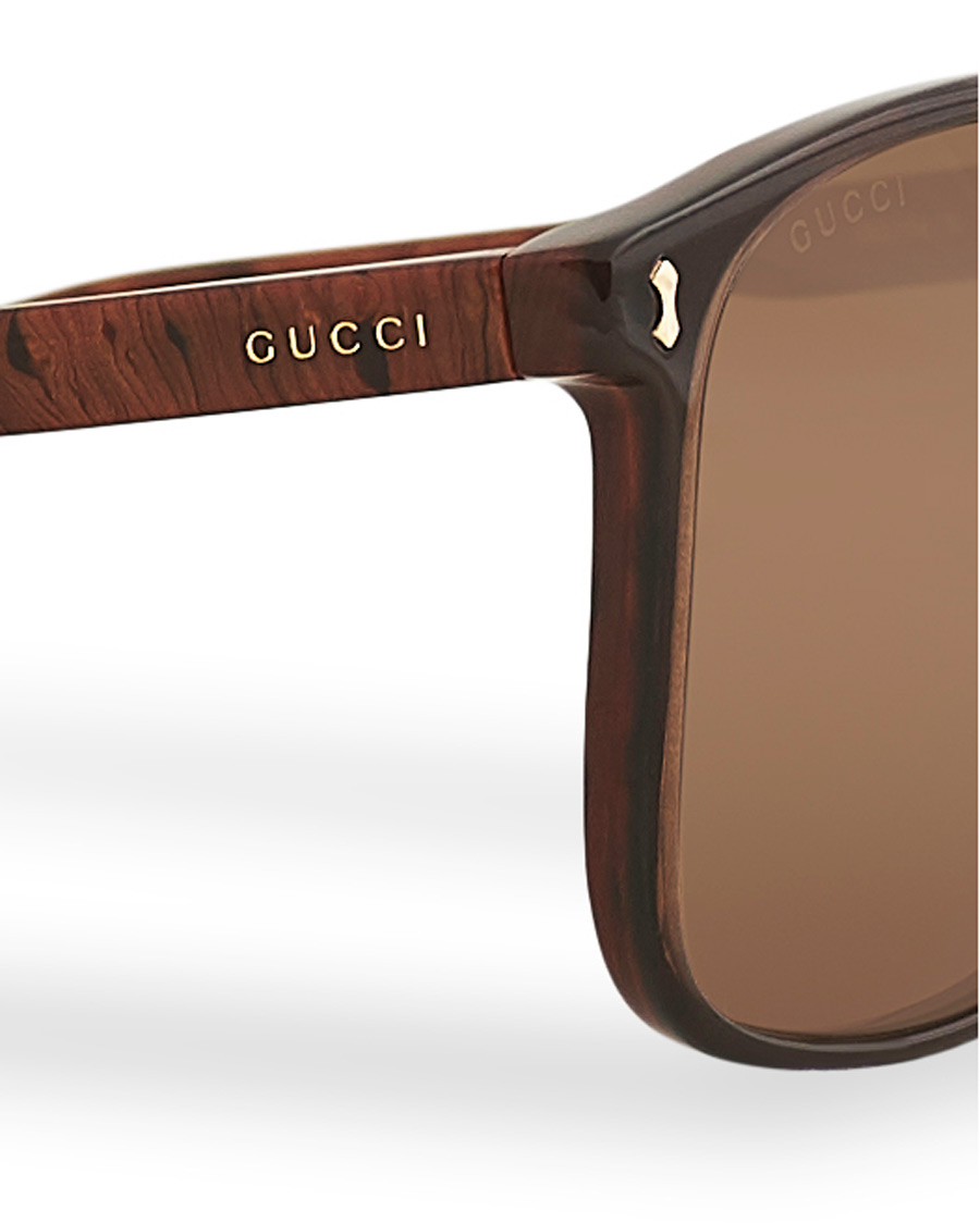 Herren | Gucci GG1041S Sunglasses Brown | Gucci | GG1041S Sunglasses Brown