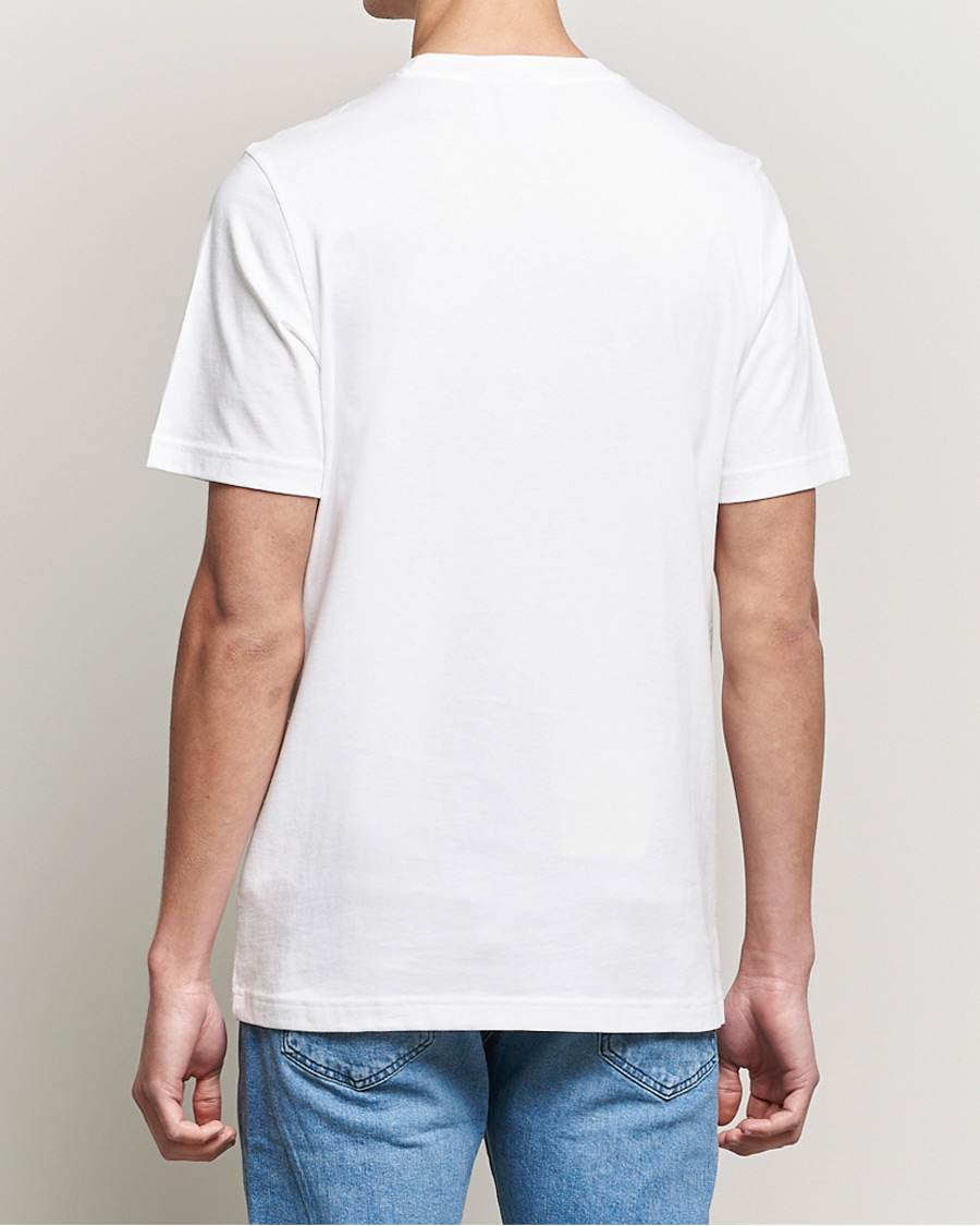 Herren | T-Shirts | adidas Originals | Trefoil Crew Neck Tee White/Orange