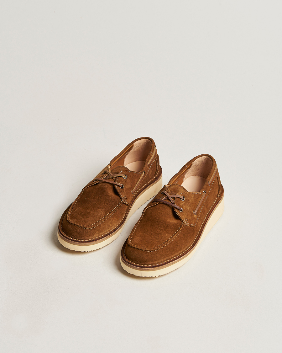 Herren | Astorflex Boatflex Moccasin Brown Suede | Astorflex | Boatflex Moccasin Brown Suede