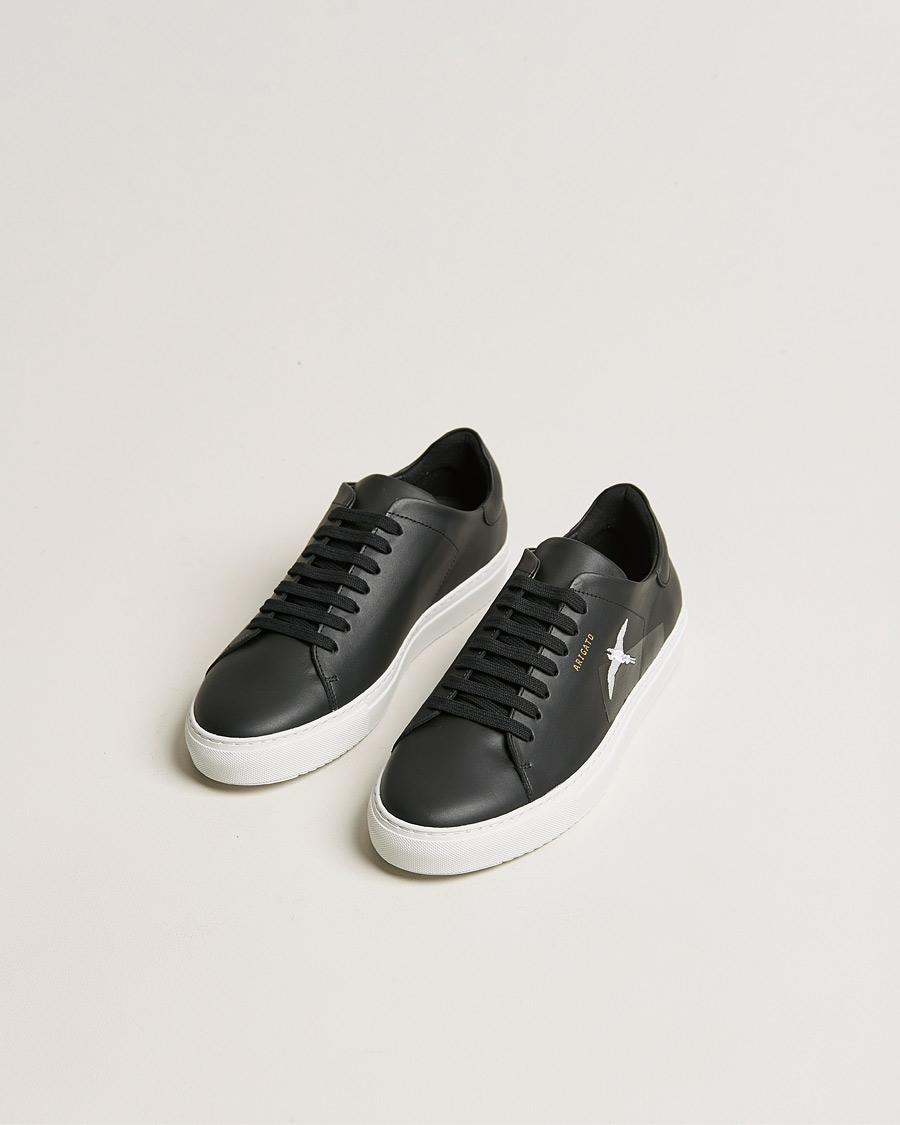 Herren | Axel Arigato Clean 90 Taped Bird Sneaker Black Leather | Axel Arigato | Clean 90 Taped Bird Sneaker Black Leather
