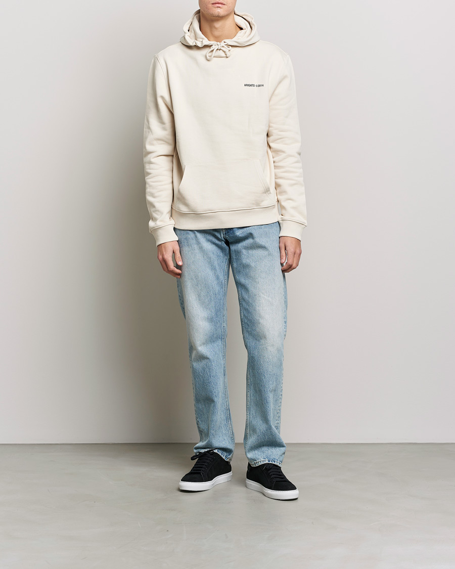 Herren | Pullover | Axel Arigato | London Hoodie Pale Beige
