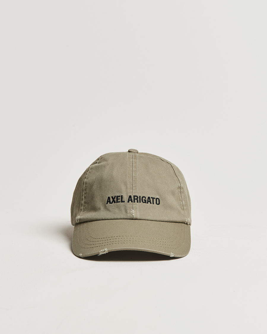 Herren | Axel Arigato AA Logo Cap Olive | Axel Arigato | AA Logo Cap Olive