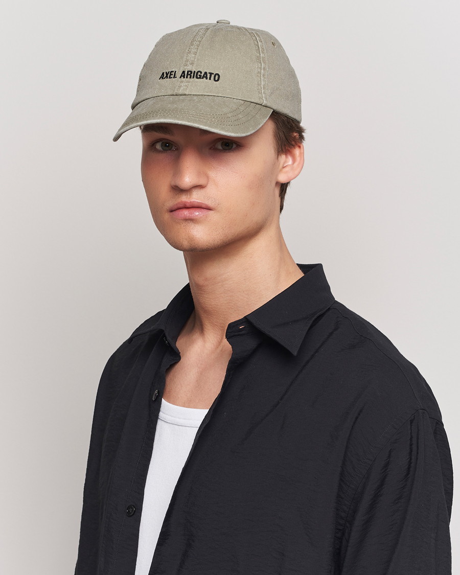 Herren | Axel Arigato AA Logo Cap Olive | Axel Arigato | AA Logo Cap Olive