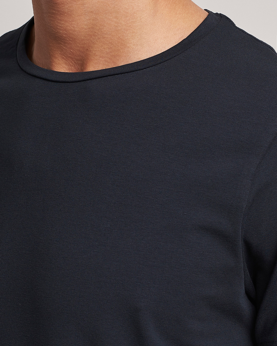 Herren | T-Shirts | Bread & Boxers | 2-Pack Crew Neck Tee Dark Navy