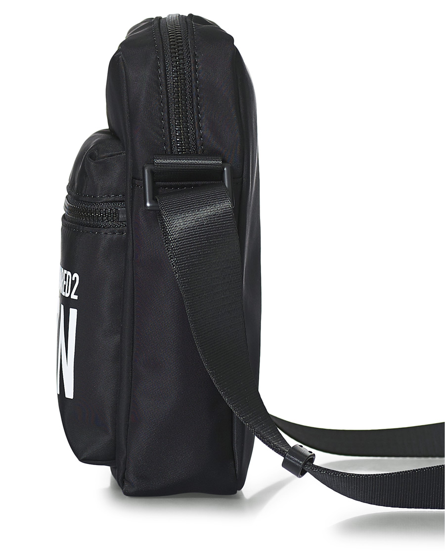 Herren | Dsquared2 Icon Cross Body Bag Black | Dsquared2 | Icon Cross Body Bag Black