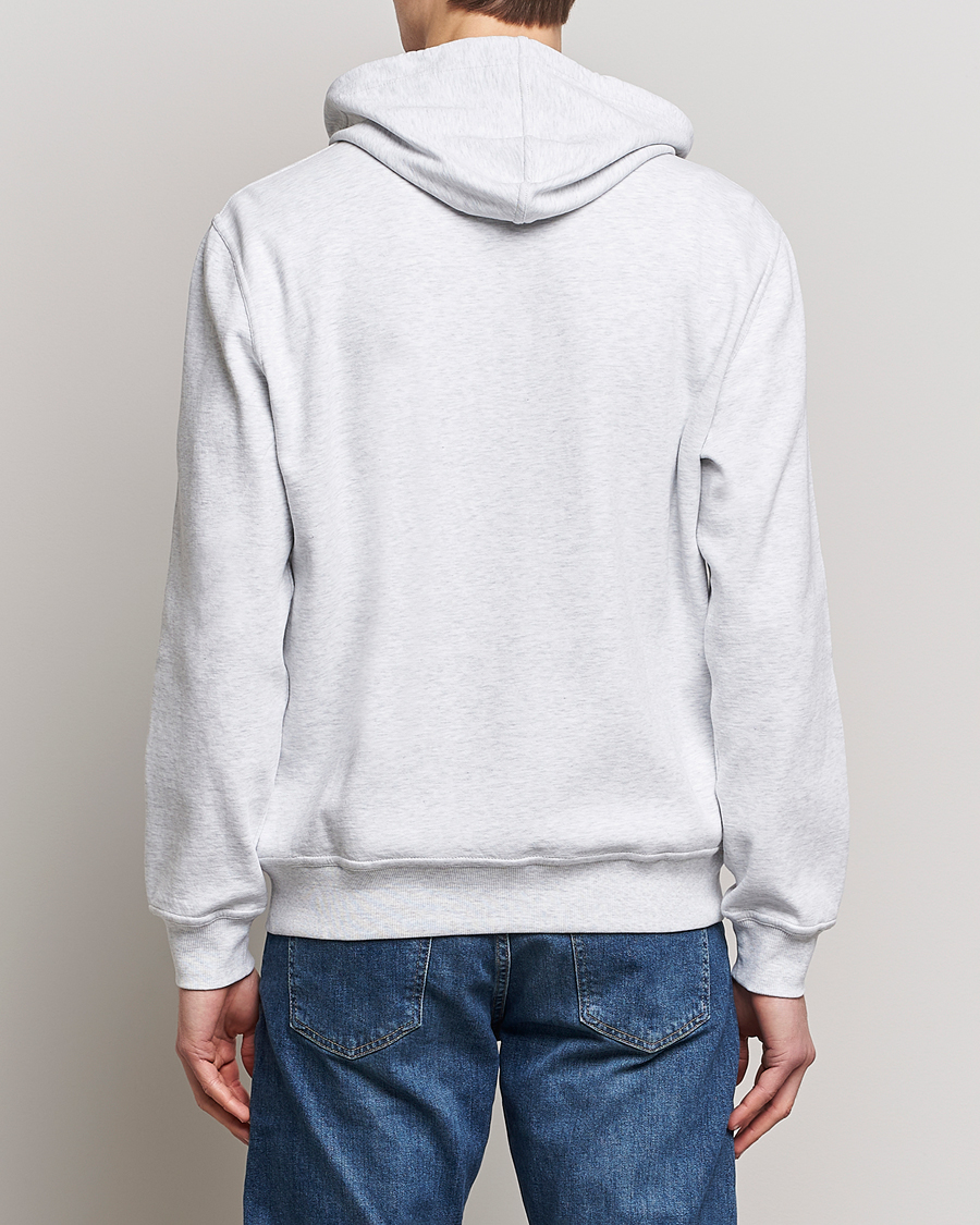 Herren | Pullover | Brunello Cucinelli | Soft Cotton Zip Hoodie Pearl Grey