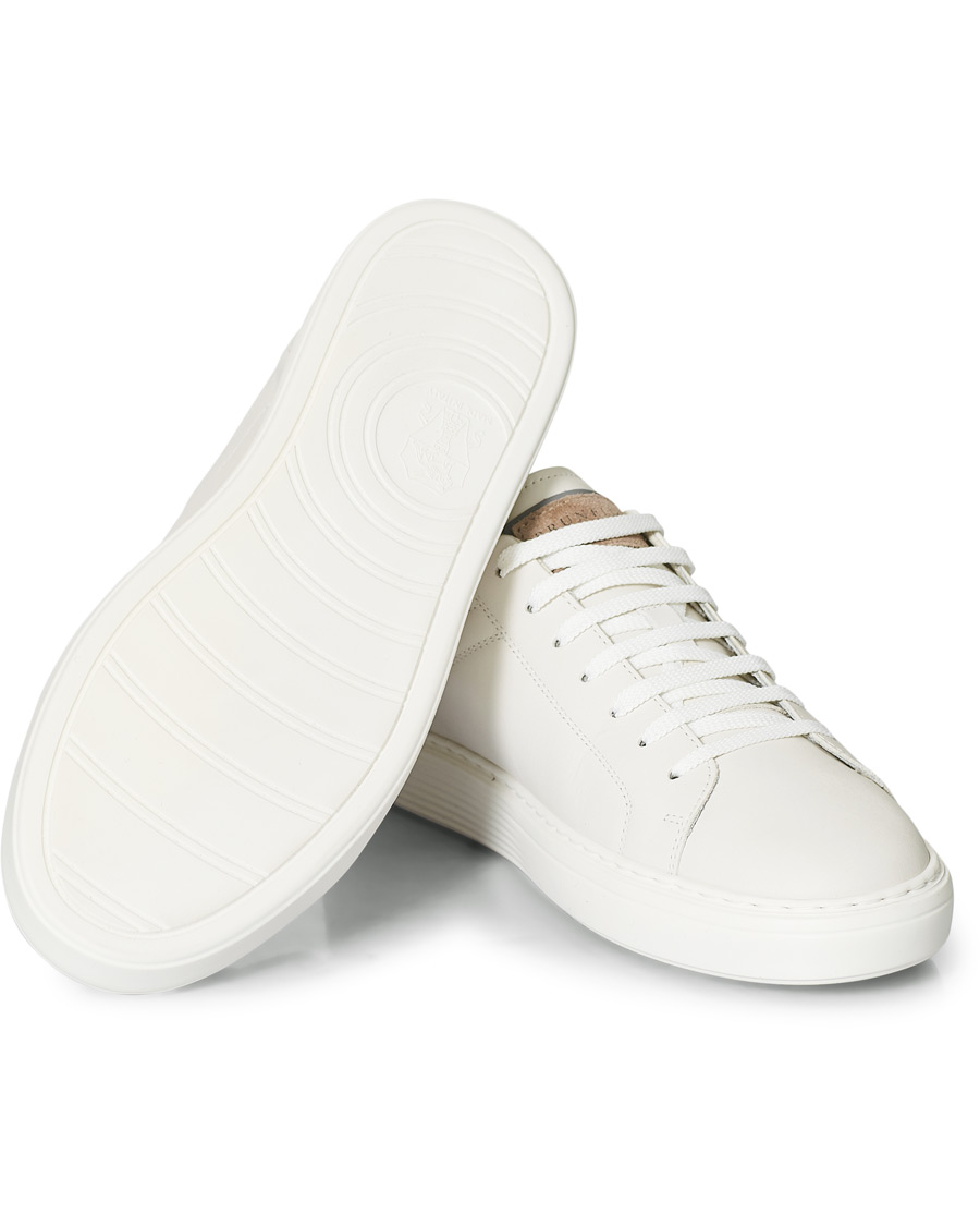 Herren | Brunello Cucinelli Plain Sneaker White Calf | Brunello Cucinelli | Plain Sneaker White Calf