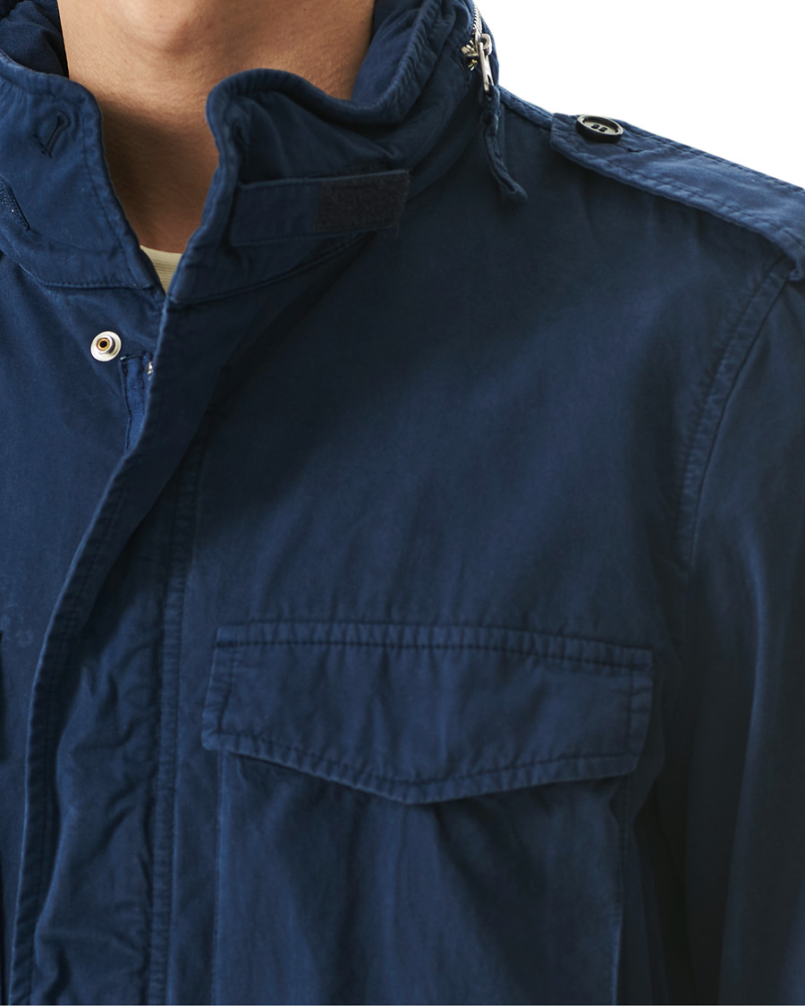 Herren | Jacken | Aspesi | Cotton Field Jacket Navy