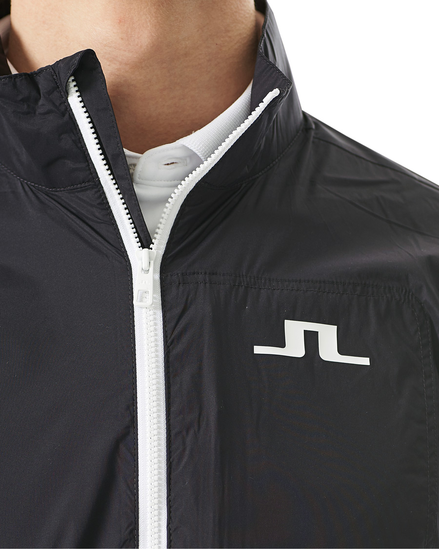Herren | Jacken | J.Lindeberg | Ash Light Packable Golf Jacket Black