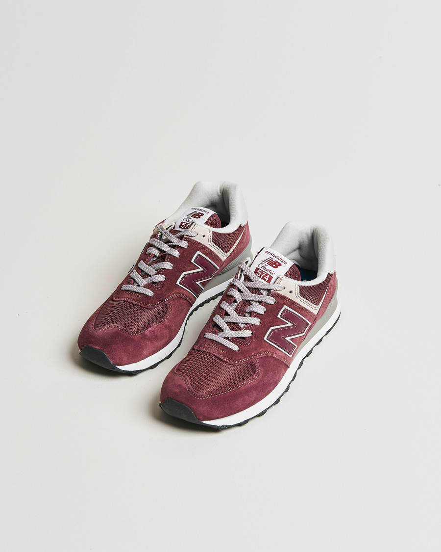 Herren | Laufschuhe Sneaker | New Balance | 574 Sneakers Burgundy