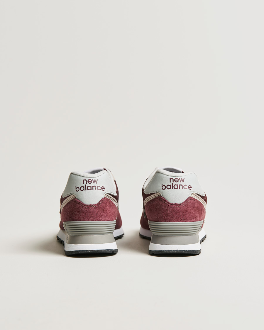 Herren | New Balance 574 Sneakers Burgundy | New Balance | 574 Sneakers Burgundy