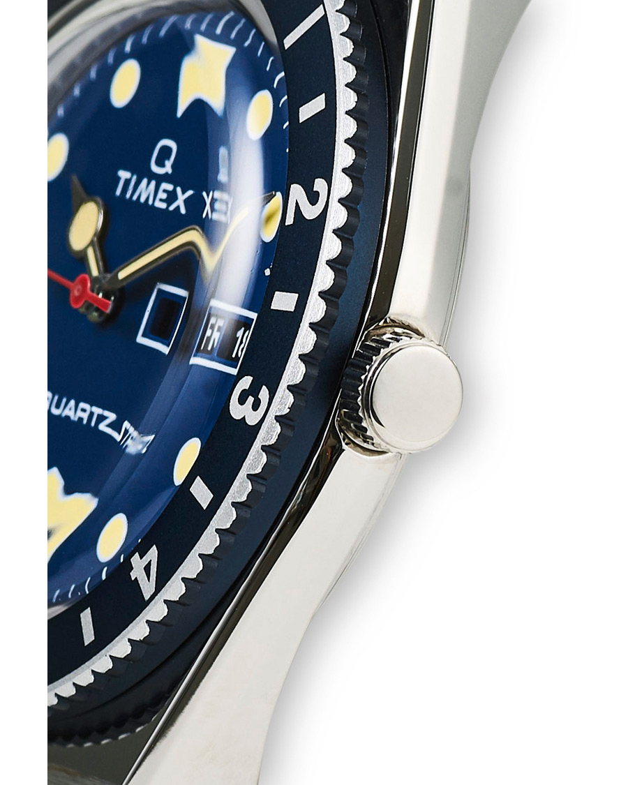 Herren | Timex Q Reissue 1979 Steel/Blue | Timex | Q Reissue 1979 Steel/Blue