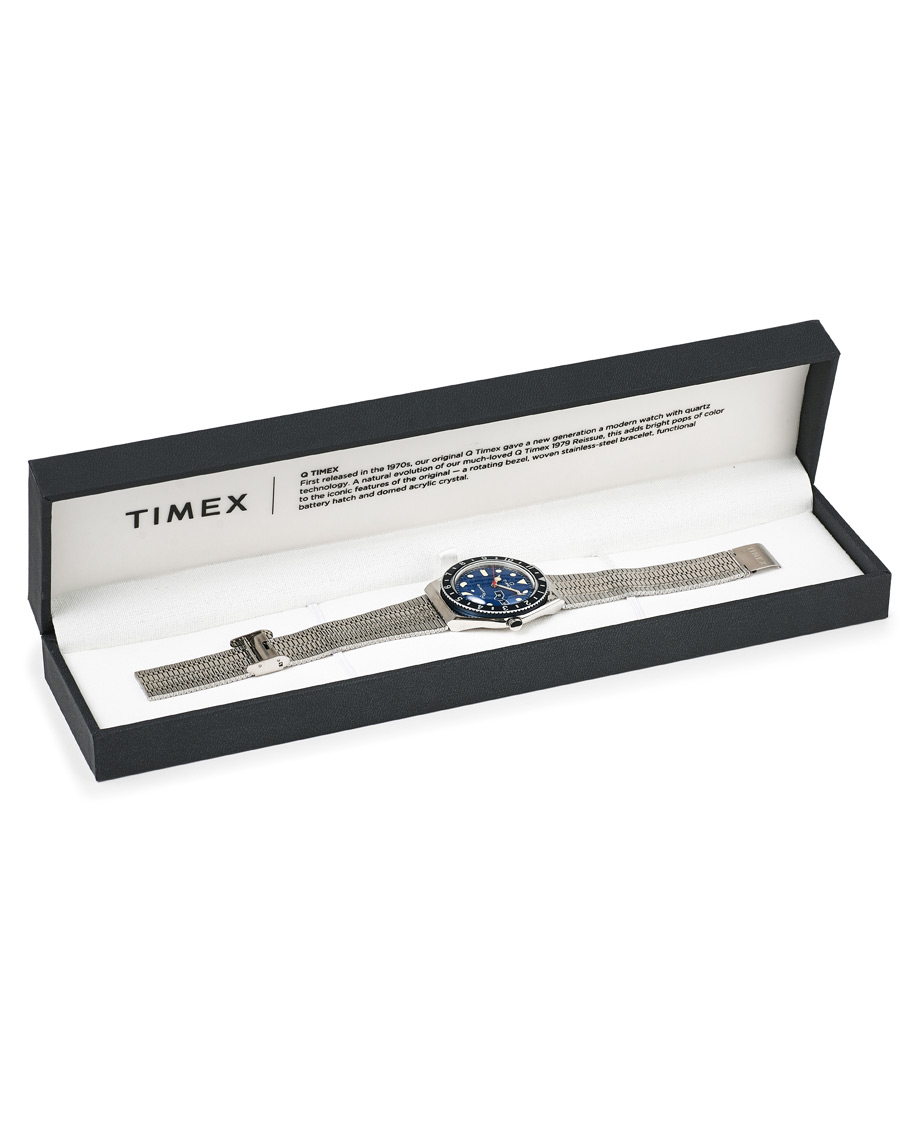 Herren | Timex Q Reissue 1979 Steel/Blue | Timex | Q Reissue 1979 Steel/Blue