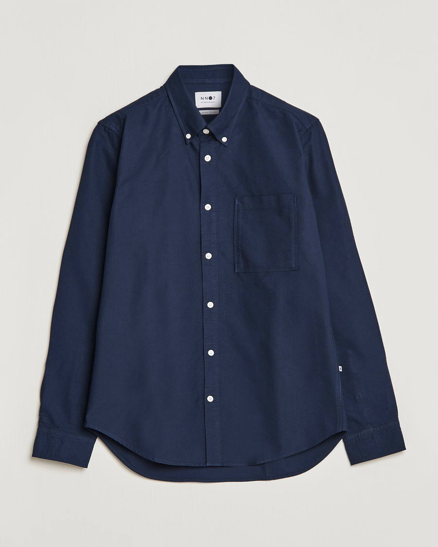 Herren | Hemden | NN07 | Arne Button Down Oxford Shirt Navy