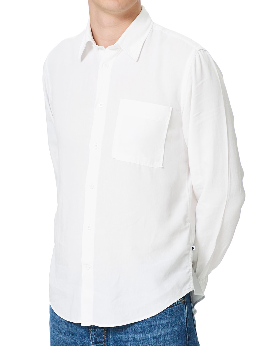 Herren | Hemden | NN07 | Arne Tencel/Linen Shirt White