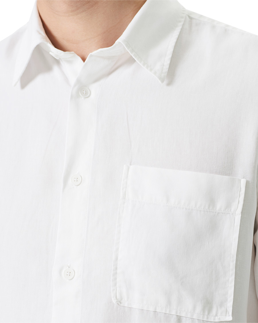 Herren | Hemden | NN07 | Arne Tencel/Linen Shirt White