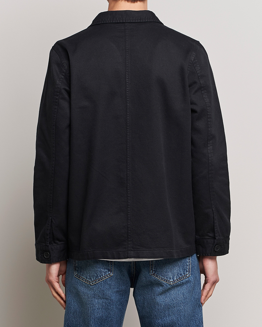 Herren | Hemden | Nudie Jeans | Barney Worker Overshirt Black