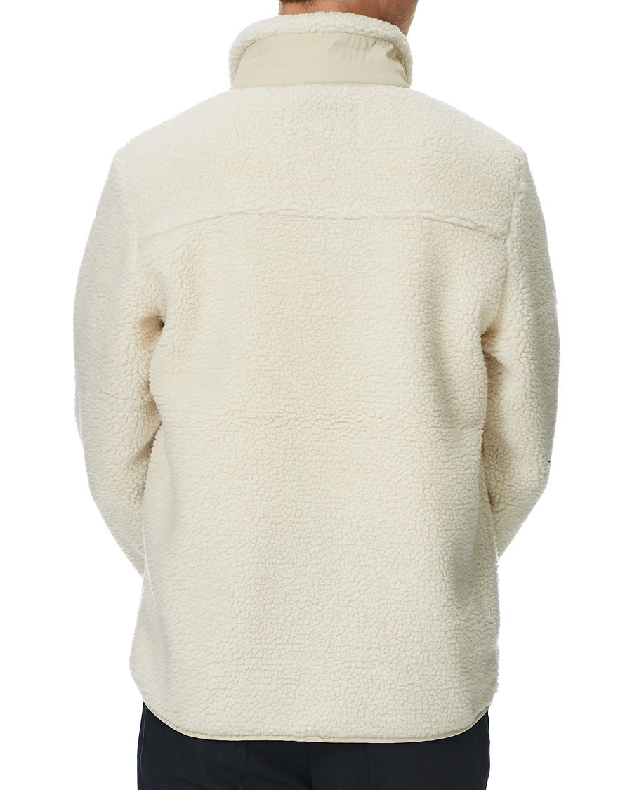 Herren | Pullover | A Day's March | Granån Recycled Fleece Jacket Off White