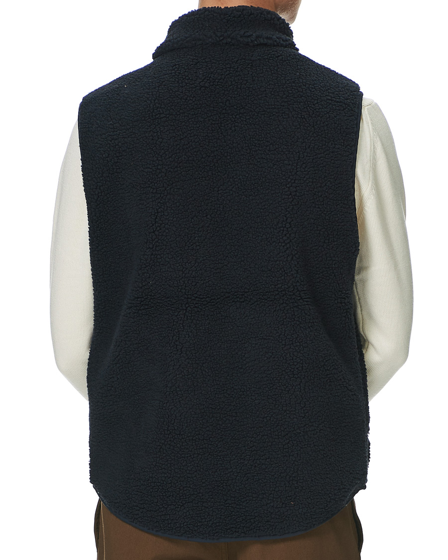 Herren | Pullover | A Day's March | Arvån Recycled Fleece Vest Navy