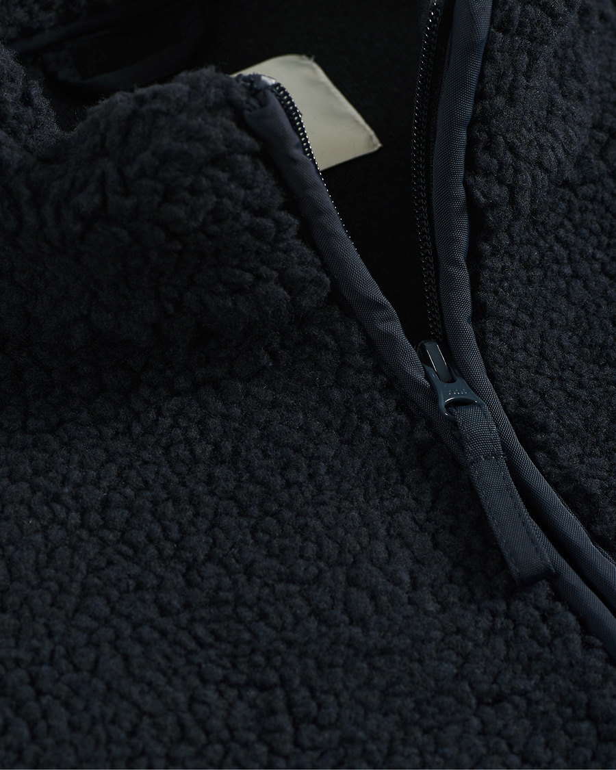 Herren | Pullover | A Day's March | Arvån Recycled Fleece Vest Navy