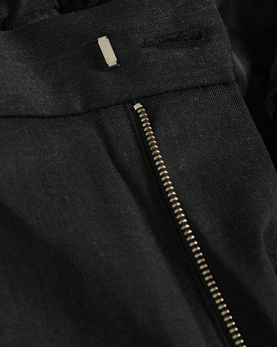 Herren | Hosen | A Day's March | Smart Trousers Wool Twill Charcoal