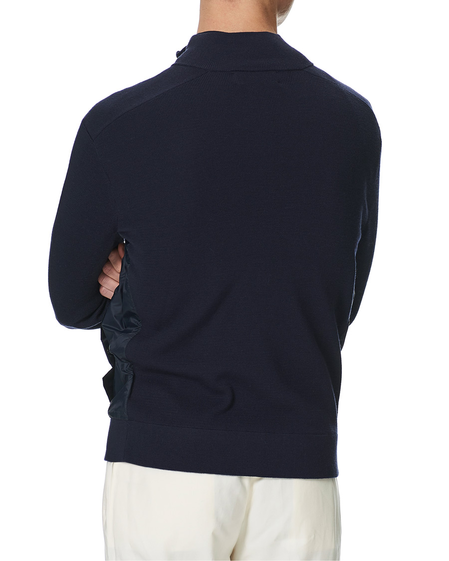 Herren | Pullover | Ralph Lauren Purple Label | Hybrid Zip Sweater Classic Navy