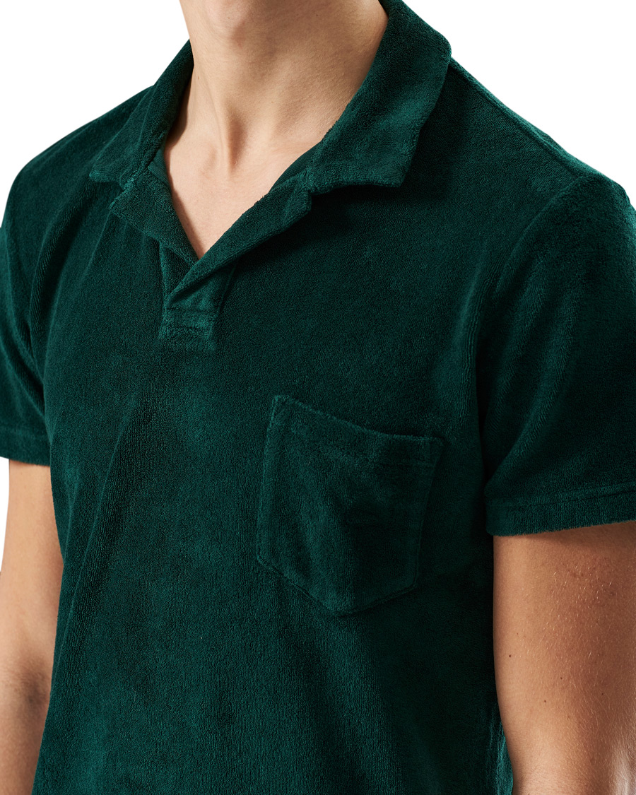 Herren | Poloshirts | Orlebar Brown | Terry Polo Racing Green