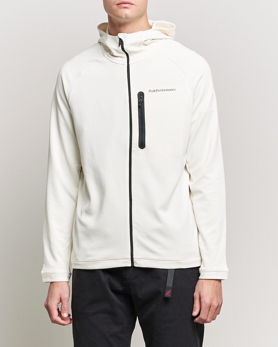Herren | Pullover | Peak Performance | A2B Superlight Zip Hood Vintage White