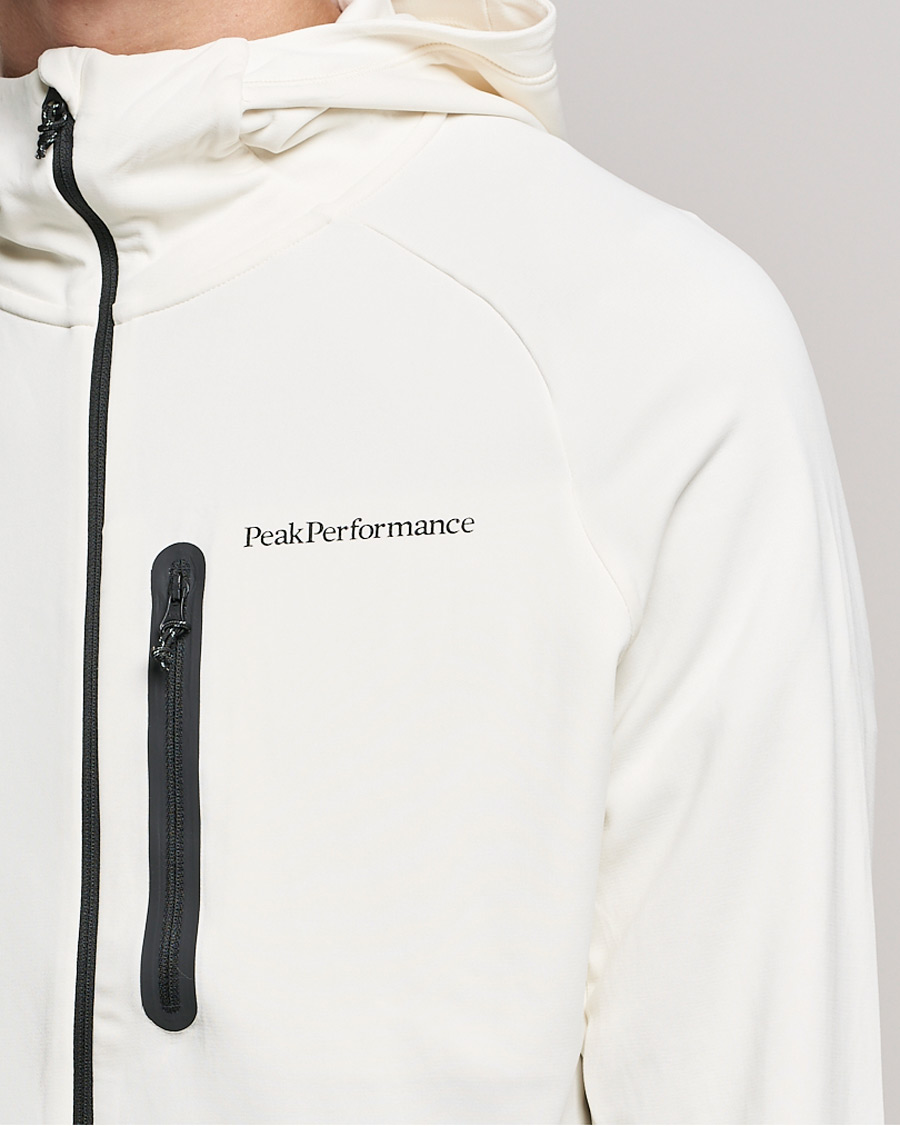 Herren | Pullover | Peak Performance | A2B Superlight Zip Hood Vintage White