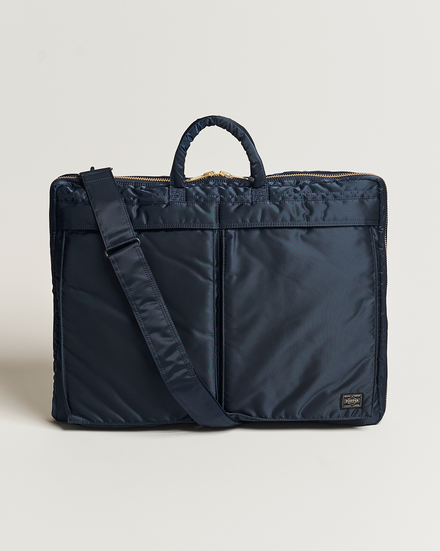 Herren | Porter-Yoshida & Co. Tanker Garment Bag Iron Blue | Porter-Yoshida & Co. | Tanker Garment Bag Iron Blue