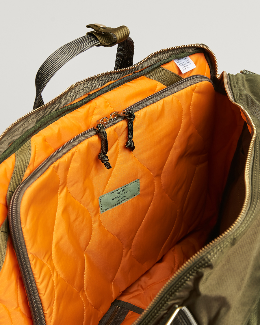 Herren | Porter-Yoshida & Co. Force 3Way Briefcase Olive Drab | Porter-Yoshida & Co. | Force 3Way Briefcase Olive Drab