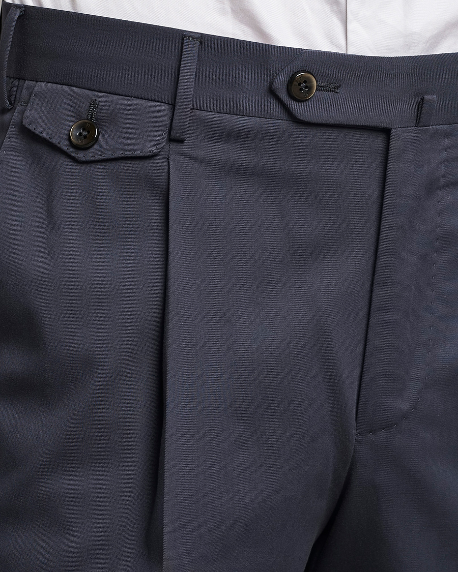 Herren | Hosen | PT01 | Gentleman Fit Silkochino Trousers Navy