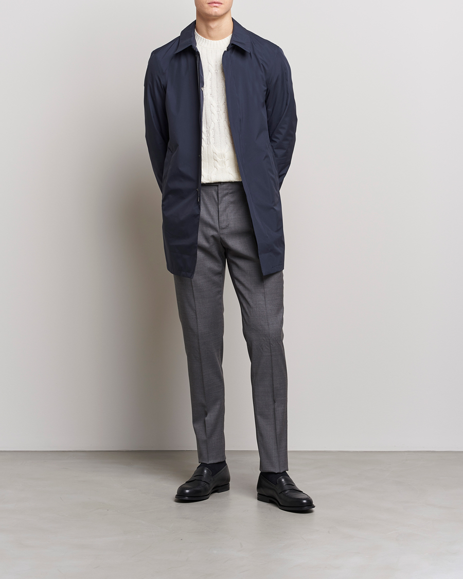 Herren | Hosen | PT01 | Gentleman Fit Wool Trousers Medium Grey