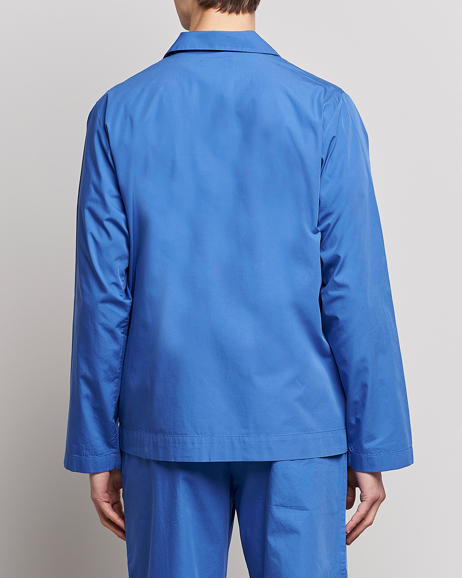 Herren | Tekla Poplin Pyjama Shirt Royal Blue | Tekla | Poplin Pyjama Shirt Royal Blue
