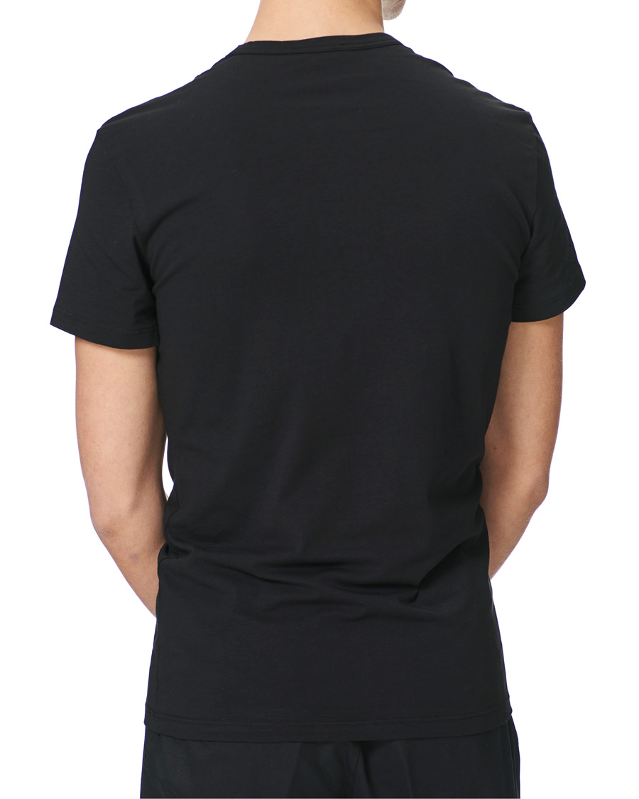 Herren | T-Shirts | Versace | 2-Pack Logo Tee Black/White